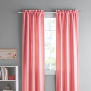Two Coral Curtains